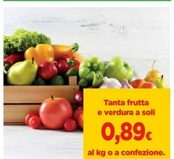 DPiù Tanta Frutta E Verdura A Soli offerta