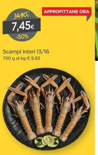 Scampi Interi 750g