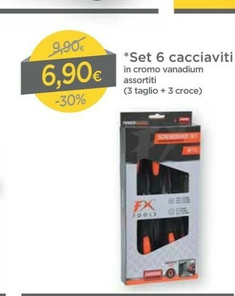 DPiù Set 6 Cacciaviti offerta