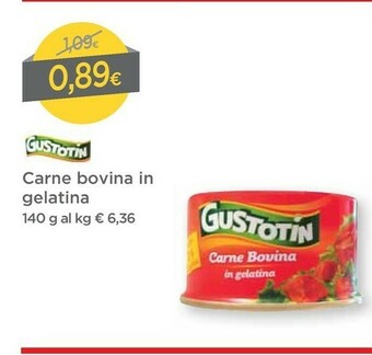 DPiù Gustotin Carne Bovina In Gelatina offerta