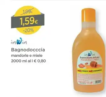 DPiù In win Bagnodoccia Mandorle E Miele 2000ml offerta