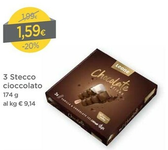 DPiù 3 Stecco Cioccolato offerta