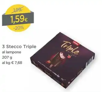 3 Steco Triple Al Lampone