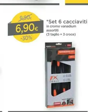 Set 6 Cacciaviti