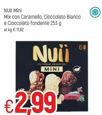 Famila Nuii Mini Mix Con Caramello, Cioccolato Bianco E Cioccolato Fondente offerta