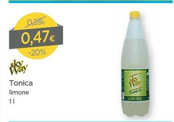 DPiù Tonica Limone offerta