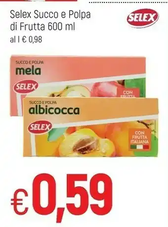 Famila Selex Succo E Polpa Di Mela E Banana offerta