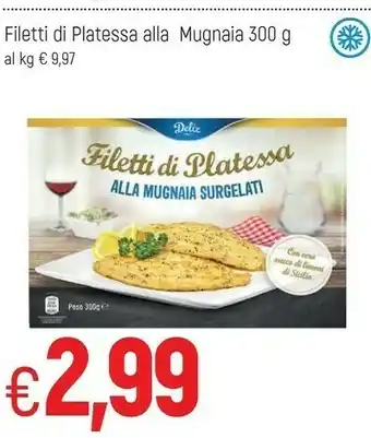 Filetti Di Platessa Alla Mugnaia