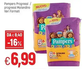 Famila Pampers Progressi /Progressi Mutandino offerta
