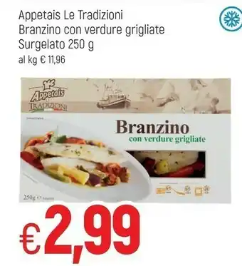 Famila Appetais Le Tradizioni - Branzino In Salsa Delicata Con Senape 250 G(ml) offerta