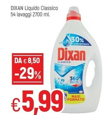 Famila Dixan Liquido Classico offerta
