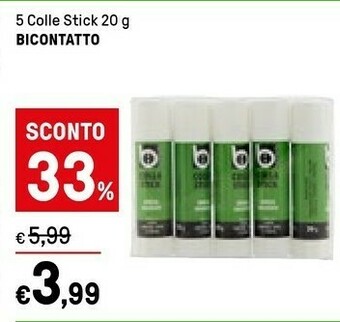 Iper La Grande Bicontatto 5 Colle Stick offerta