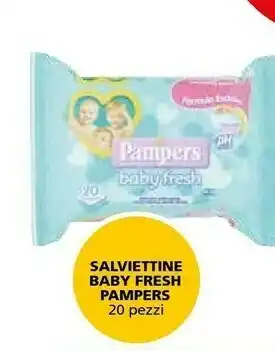Il Gigante Pampers Salviettine Baby Fresh 20 Pezzi offerta