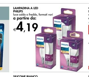 Bennet Philips Lampadina A Led offerta
