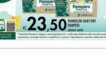 Bennet Pampers Pannolini Baby-dry offerta