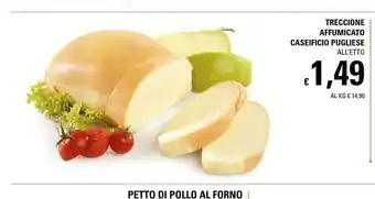 Basko Caseificio pugliese Treccione Affumicato offerta