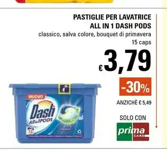 Basko Dash Pastiglie Per Lavatrice All In 1 offerta