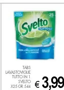 Crai Svelto Tabs Lavastoviglie Tutto In 1 offerta