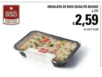 Basko Insalata Di Riso Qualità Basko offerta