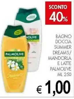 Crai Palmolive Bagno Doccia Summer Dreams /mandorla E Latte offerta