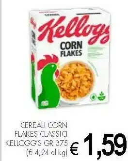 Crai Kelloggs Kellogg's Cereali Corn Flakes Classicci offerta