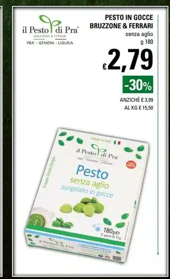Basko Bruzzone & ferrari Bruzzone&ferrari Il Pesto Di Pra 180 G offerta