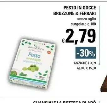 Basko Bruzzone & ferrari Pesto In Gocce Senza Olio offerta