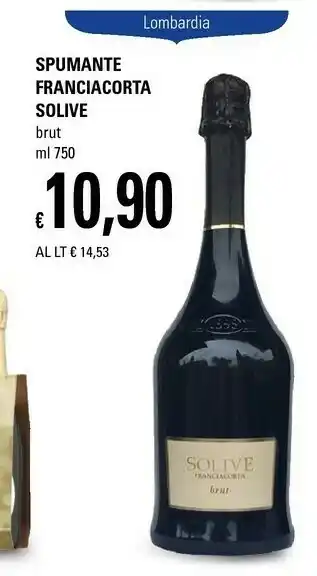 Basko Solive Spumante Franciacorta Brut offerta