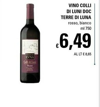 Basko Terre Di Luna Vino Colli Di Luni Doc offerta
