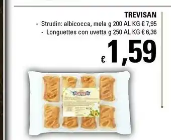 Trevisan Strudin / Longuettes Con Uvetta
