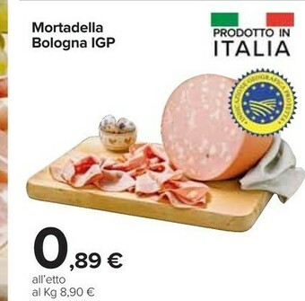 Carrefour Market Mortadella Bologna Igp offerta