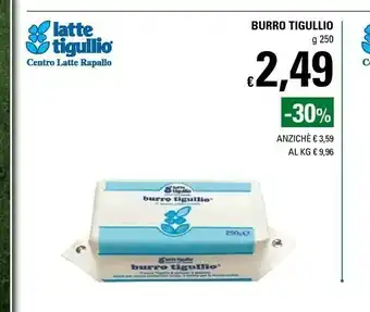 Latte tigullio Burro 250 G