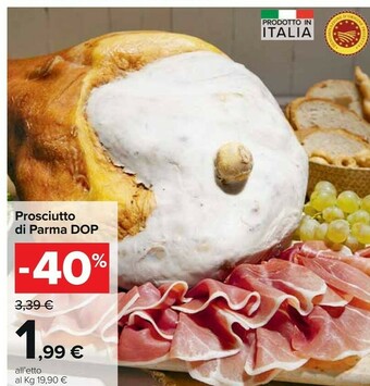 Carrefour Market Prosciutto Di Parma Dop offerta