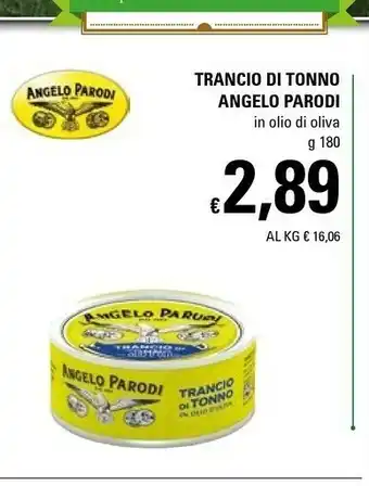 Basko Angelo parodi Trancio Di Tonno In Olio Di Oliva 180g offerta