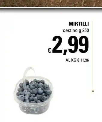 Basko Mirtilli Cestino offerta