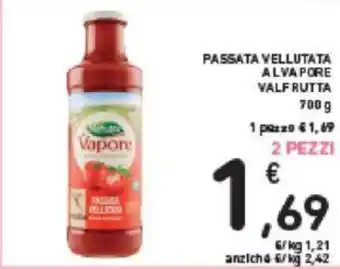 Conad Valfrutta Passata Vellutata Alvapore 700 g offerta