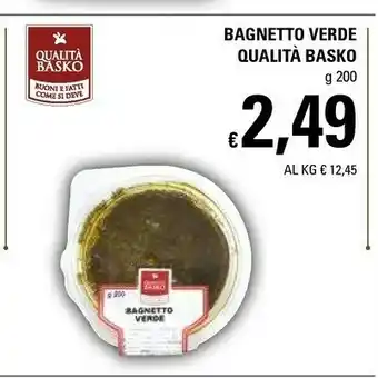 Qualita Basko Bagnetto Verde