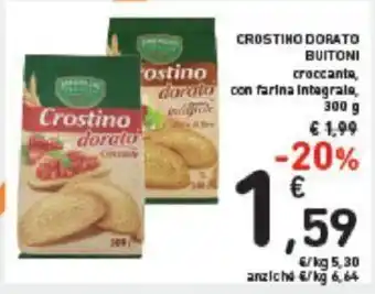 Conad Buitoni Crostino Dorato 300 g offerta