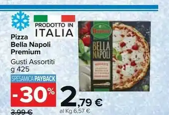 Carrefour Market Buitoni Pizza Bella Napoli Premium 425 G offerta