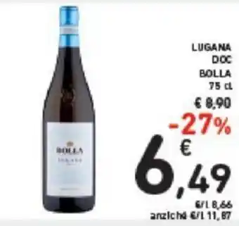 Conad Bolla Lugana DOC 75 cl offerta