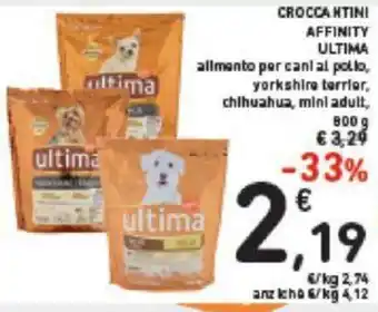 Conad Ultima Croccantini Affinity 800 g offerta