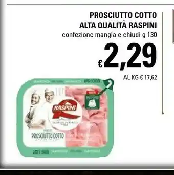 Basko Raspini Prosciutto Cotto Alta Qualita offerta
