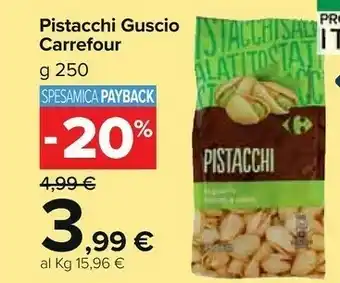 Carrefour Market Carrefour Pistacchio Guscio offerta
