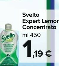 Carrefour Market Svelto 8710847990755 Detersivo Per Piatti Gel 450 Ml offerta