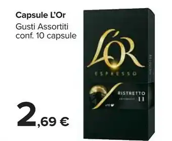 Carrefour Market L'or Capsule offerta