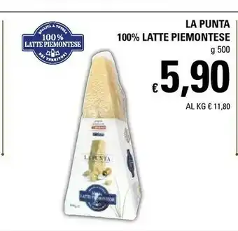 Basko La Punta 100% Latte Piemontese offerta