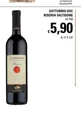 Basko Riserva Valtidone Gutturnio Doc offerta