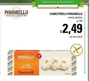 Panarello Granò Canestrelli Senza Glutine 120 G(ml)