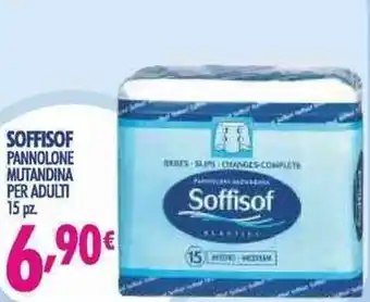 Acqua & Sapone Soffisof Pannolone Mutandina per Adulti 15 pz. offerta