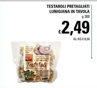 Basko Testaroli Pretagliati Lunigiana In Tavola offerta